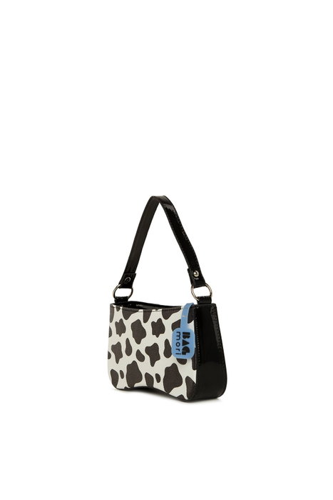 Zoozie Bags Bolso de Hombro Mini Blanco y Negro